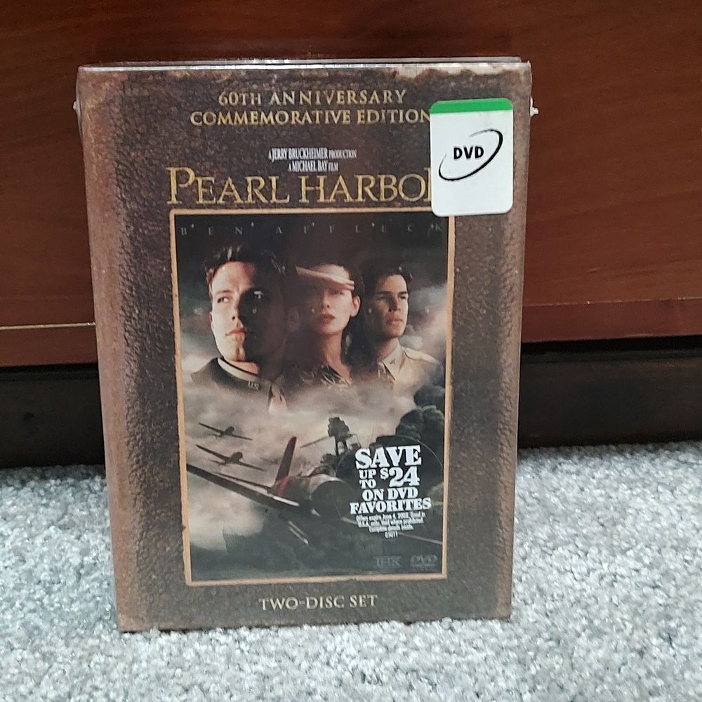 Pearl Harbor 60th Anniversary Commemorative Edition  2 disc set NEW Sealed